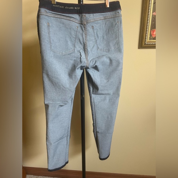 Talbots Jeans Heritage Slim Ankle Dark Wash Navy Blue Size 8P/29 - Picture 10 of 15